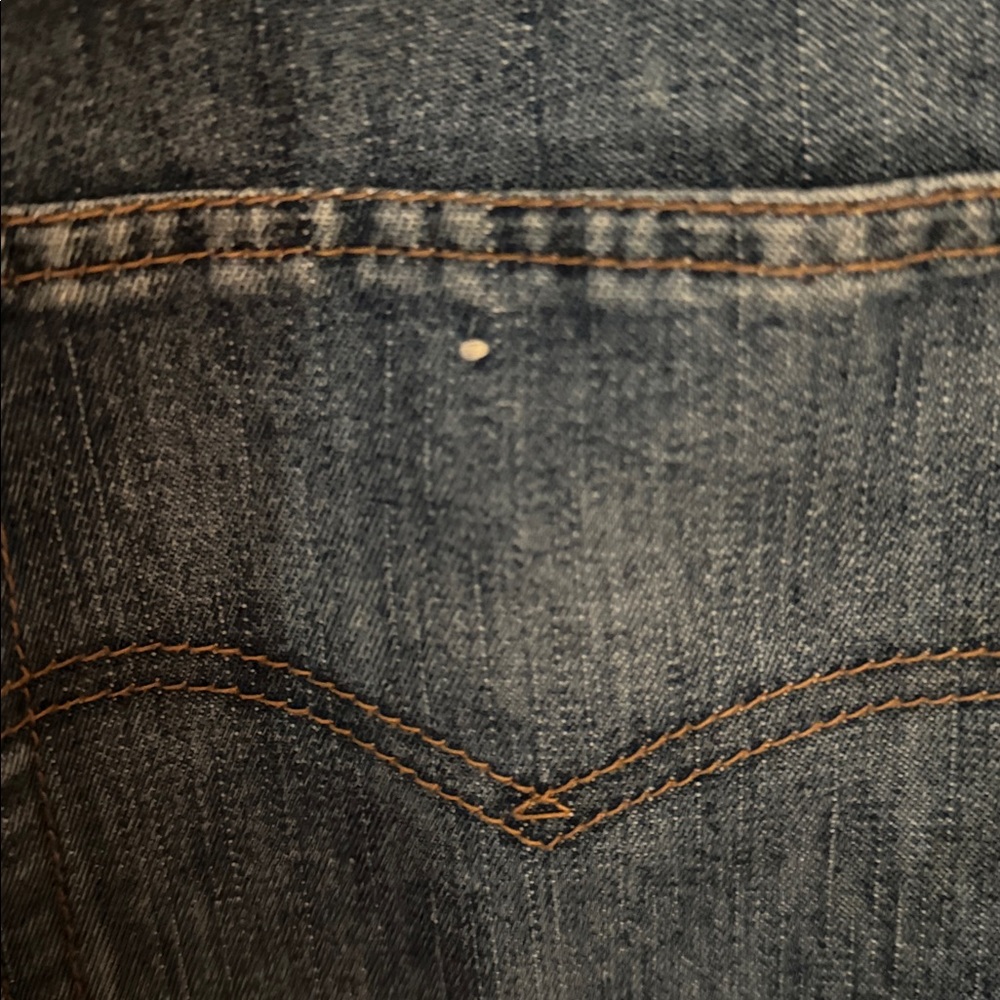 RARE VTG Red Tag BILLY JEANS NWOT Straight Leg Jeans - Indigo 28 x 32 style 560 - Picture 3 of 7